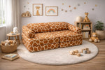 Modulares Spielsofa Giraffen-Design 120 cm – 12-teiliges Kindersofa & Klettersofa – Produktbild 1