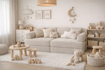 Modulares Spielsofa für Kinder – Grau – Produktbild 2