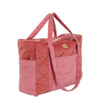 Wickel-Weekender Candy – große Wickeltasche & Weekender mit Innenfächern