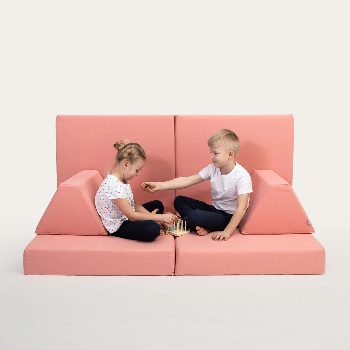 Spielmatratzen-Set – Lachsrosa – Produktbild 1