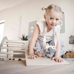 Montessori Kletterbogen aus Holz – mitwachsendes Kletterspielzeug & Balancebrett für Kinder