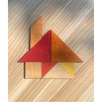 Wooden Story Tangram – in warmen Farben (im Aufbewahrungsbeutel) – Produktbild 4