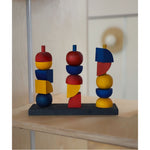 Montessori-Stapelspielzeug Modern Y aus Holz – Produktbild 3