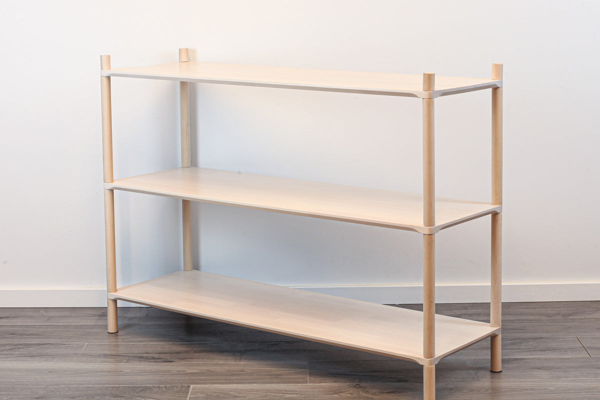 Montessori Regalsystem Large 3 Ebenen – modulares Kinderregal aus FSC-Birke – Produktbild 2