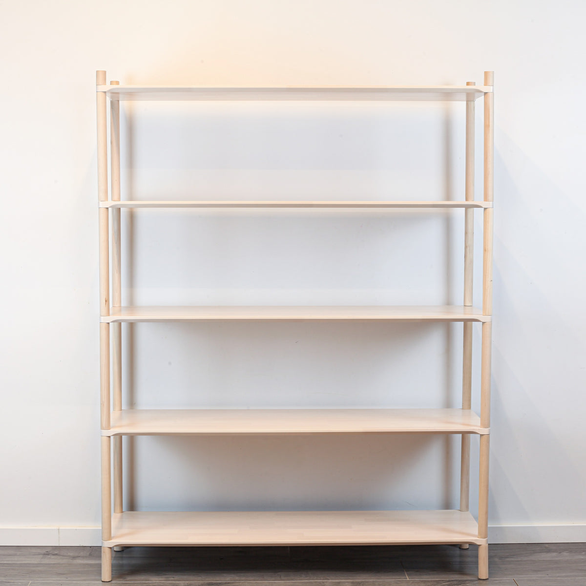 Montessori Regalsystem „Large“ (5 Ebenen) – Modulare XL Spielzeugbibliothek & Kinderregal aus FSC-Birke – Produktbild 2