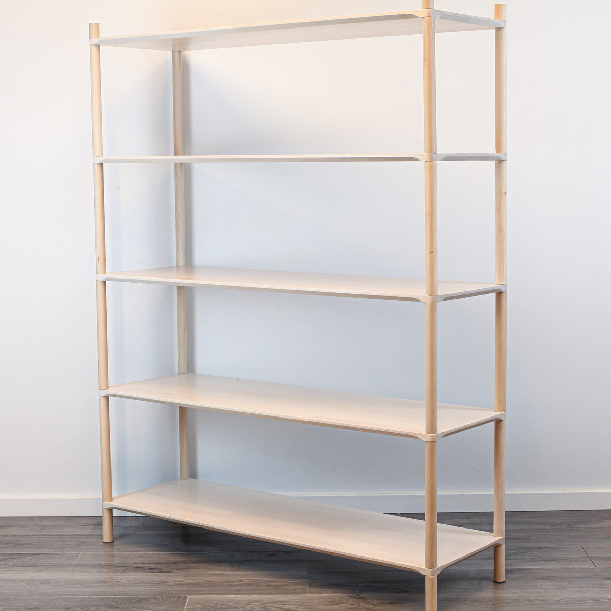 Montessori Regalsystem „Large“ (5 Ebenen) – Modulare XL Spielzeugbibliothek & Kinderregal aus FSC-Birke – Produktbild 3