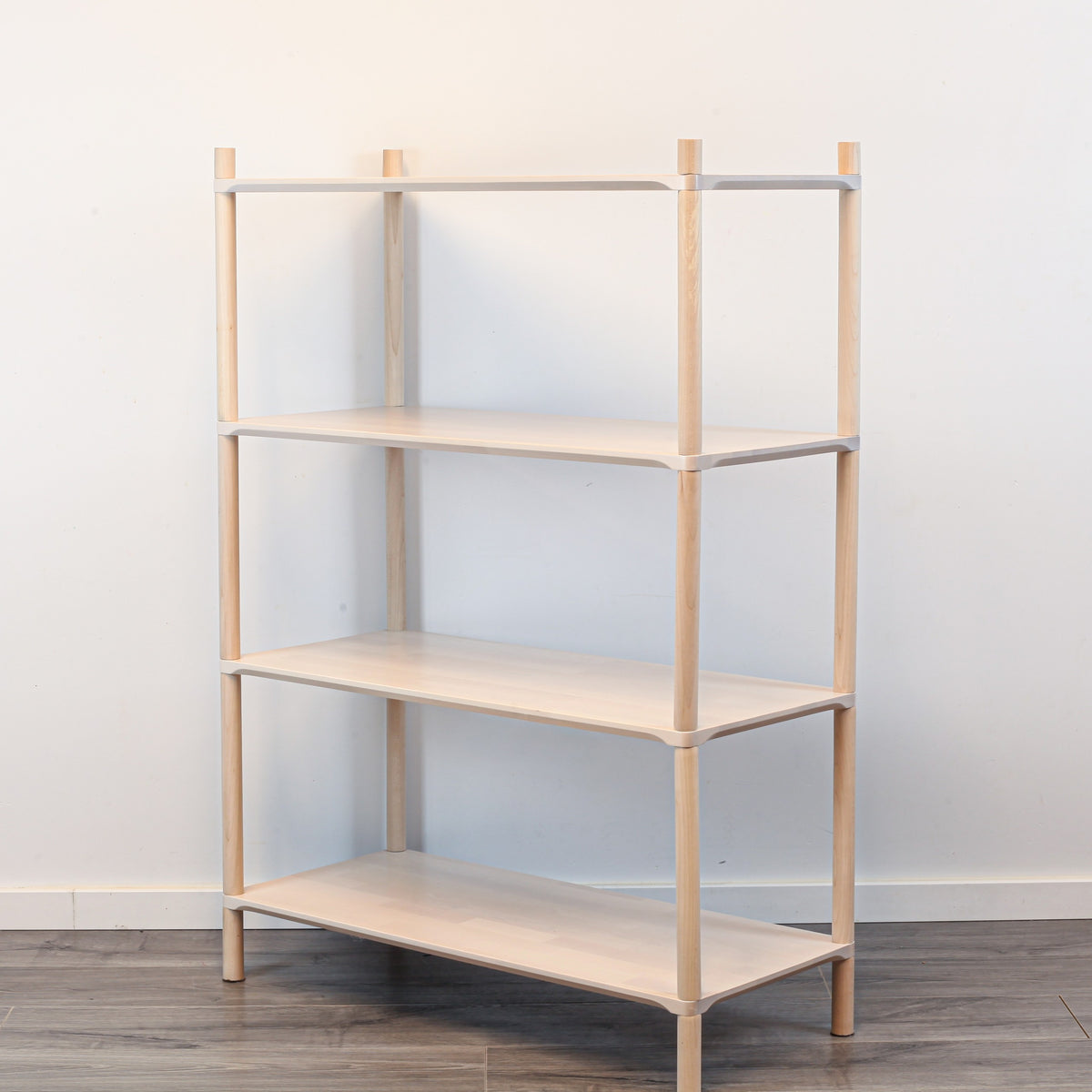 Montessori Regalsystem Medium 4 Ebenen – modulares Kinderregal aus FSC-Birke – Produktbild 2