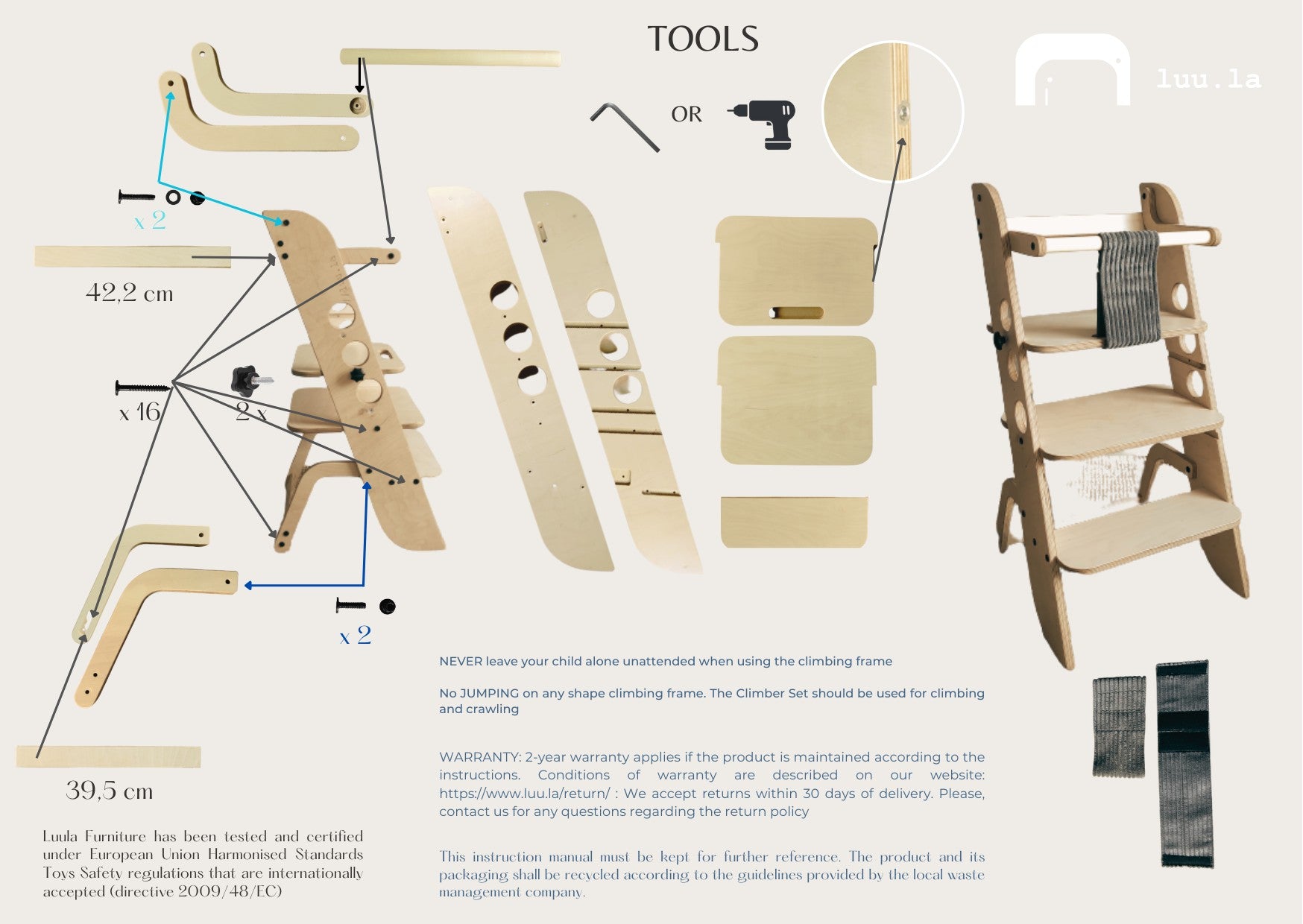 Montessori Learning Tower, Kitchen Helper - Louis