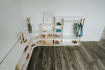 One Little Pine Modularer Montessori Kleiderschrank – Mitwachsender Kinderschrank & Kleiderständer aus FSC Massivholz – Produktbild 4