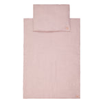 Musselin Babydecken-Set Babyrosa – Babydecke & Kissen aus Baumwolle