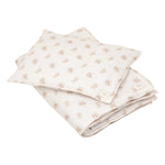 Musselin Babydecken-Set Boho Flowers – Babydecke & Kissen aus Baumwolle – Produktbild 2