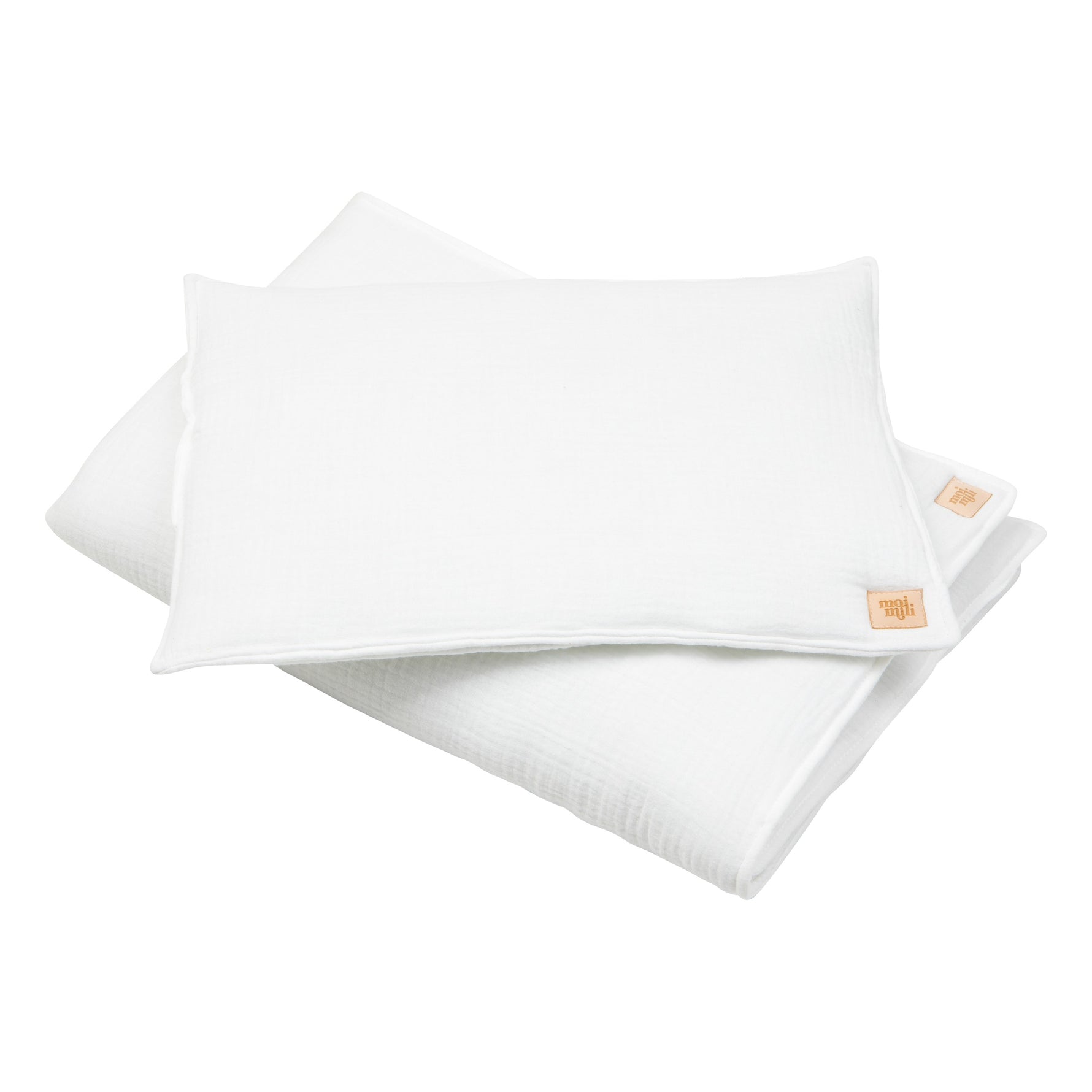 Musselin Babydecken-Set Creme – Babydecke & Kissen aus Baumwolle
