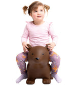 My First JUMPY Braun Bär – Hüpftier für Kinder ab 12 Monaten bis 100 kg