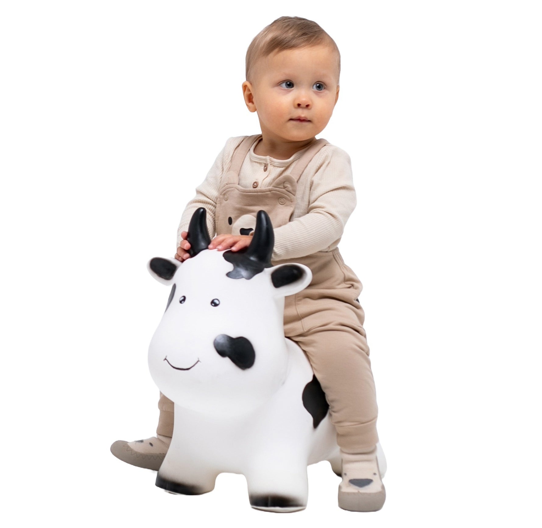 Hüpftier My First JUMPY – weiße Kuh – Produktbild 1