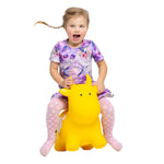 My First JUMPY Gelb Kuh – Hüpftier für Kinder ab 12 Monaten bis 100 kg