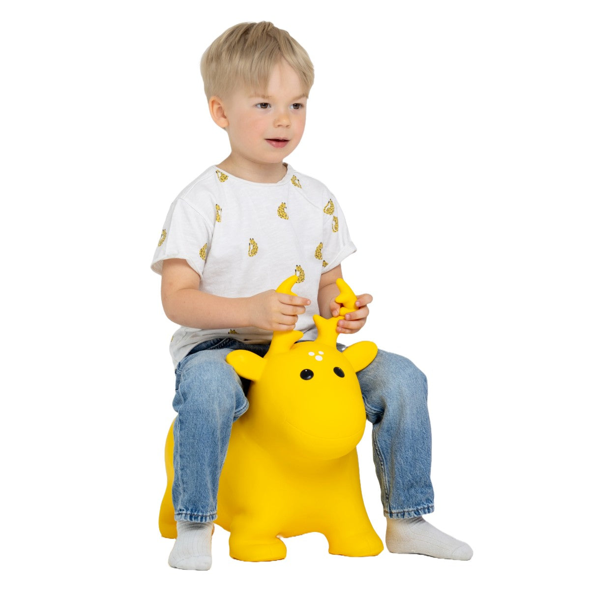 Hüpftier My First JUMPY – Gelber Elch – Produktbild 1