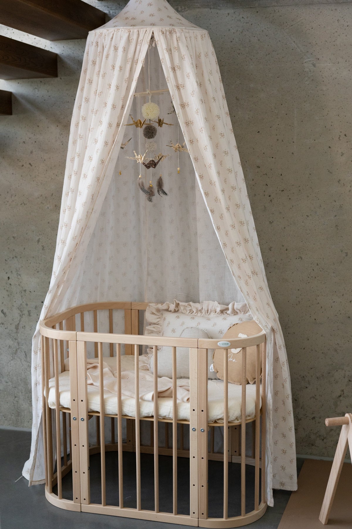 Origami-Mobile fürs Babyzimmer – Goldstaub