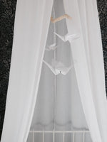 Origami-Mobile fürs Babyzimmer – Weiß – Produktbild 1
