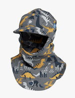 Kinder-Balaclava mit Schirm für Frühling und Herbst BENT – Dinosaurier – Produktbild 3