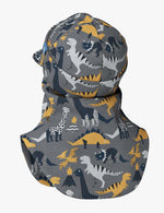 Kinder-Balaclava mit Schirm für Frühling und Herbst BENT – Dinosaurier – Produktbild 2