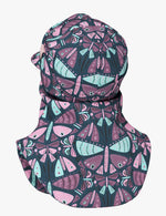 Kinder-Balaclava mit Schirm für Frühling und Herbst BENT – Schmetterlinge – Produktbild 2