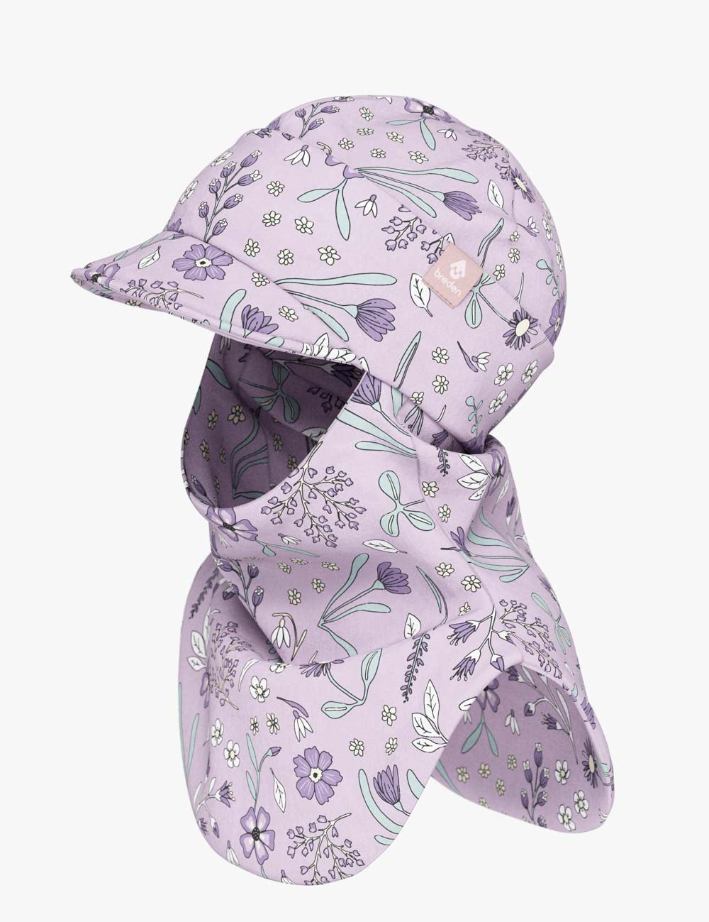 Kinder-Balaclava mit Schirm für Frühling und Herbst BENT – Sunny Petals – Produktbild 1