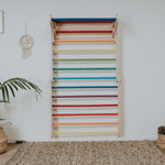 Pikler Dreieck mit Sprossenwand-Erweiterung – Regenbogen Kletterdreieck für Kinder – Produktbild 3