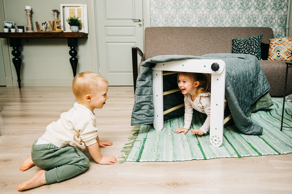 Pikler Dreieck 3-teilig aus Holz – Kletterdreieck & Sprossenwand für Kinder 2–7 Jahre – Produktbild 3