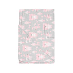 Pink Baby Blanket with Harness Slots