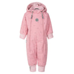 Pink Reflective Merino Wool-Lined Spring/Autumn Jumpsuit