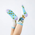 Pippi and the Ladders Panel Socks For Women