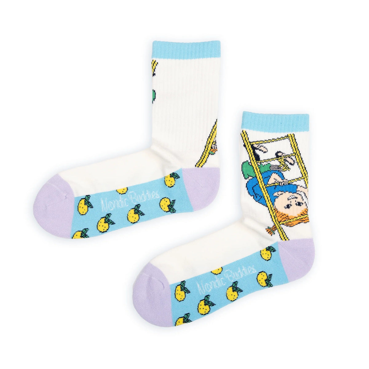 Pippi and the Ladders Panel Socks For Women