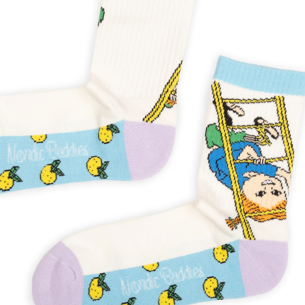 Pippi and the Ladders Panel Socks For Women