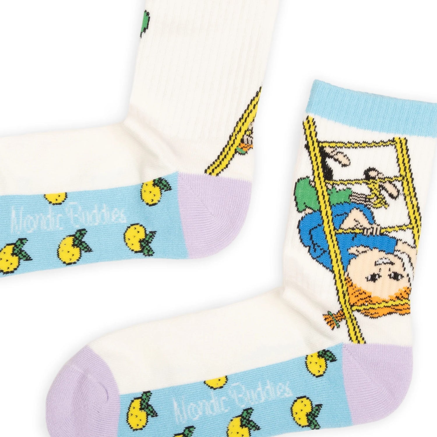 Pippi and the Ladders Panel Socks For Women