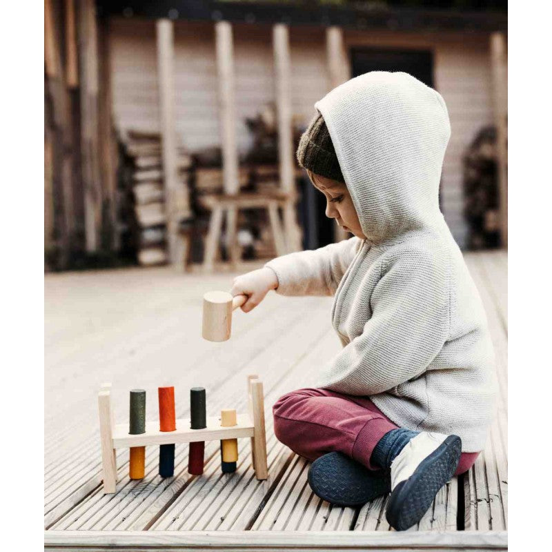 Holz-Hammerbank – Bunt – Produktbild 3