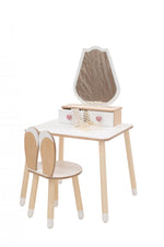 Prinzessin-Schminktisch mit Stuhl und Spiegel – Tulip – Produktbild 2