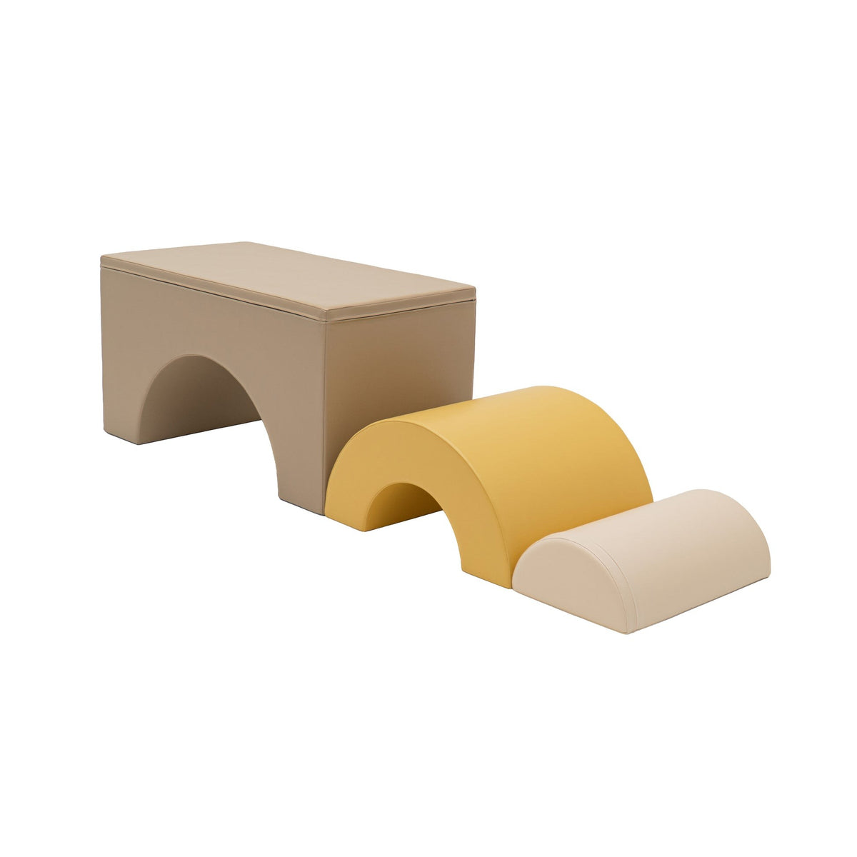IGLU Rainbow Bridge Soft Play Set - Beige & Honey, photo 8