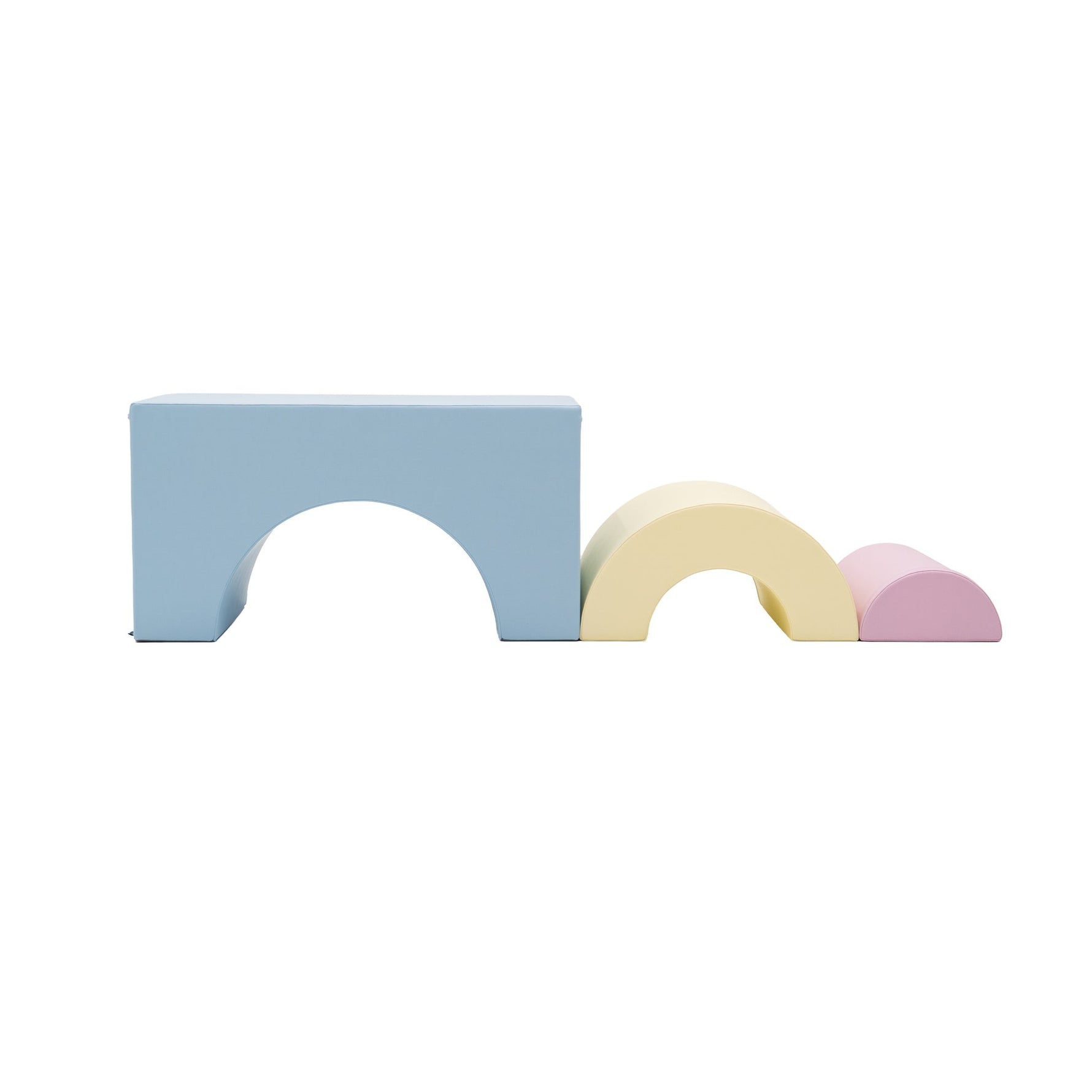 Softplay-Set Regenbogenbrücke – Helle Pastellfarben – Produktbild 2