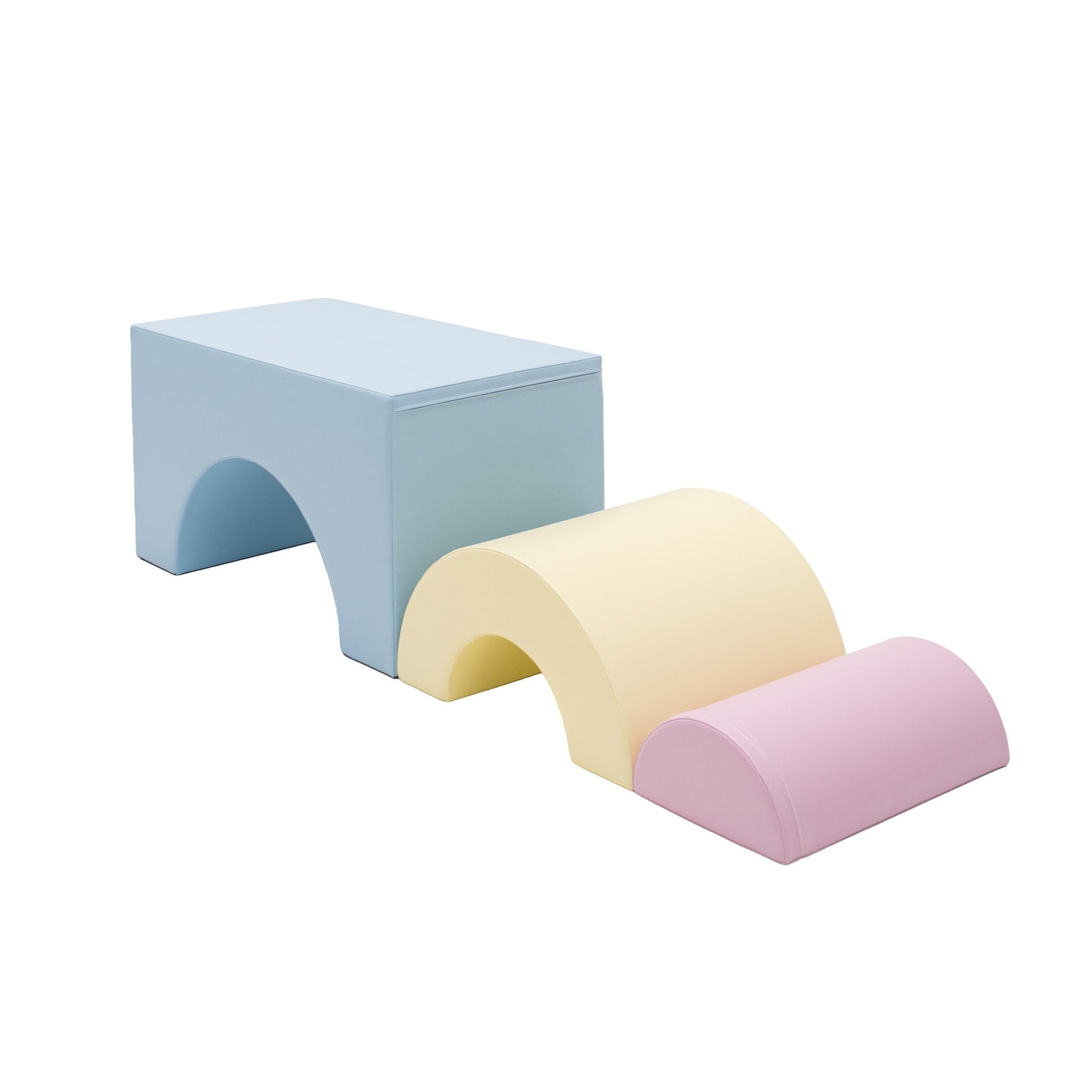 Softplay-Set Regenbogenbrücke – Helle Pastellfarben – Produktbild 3