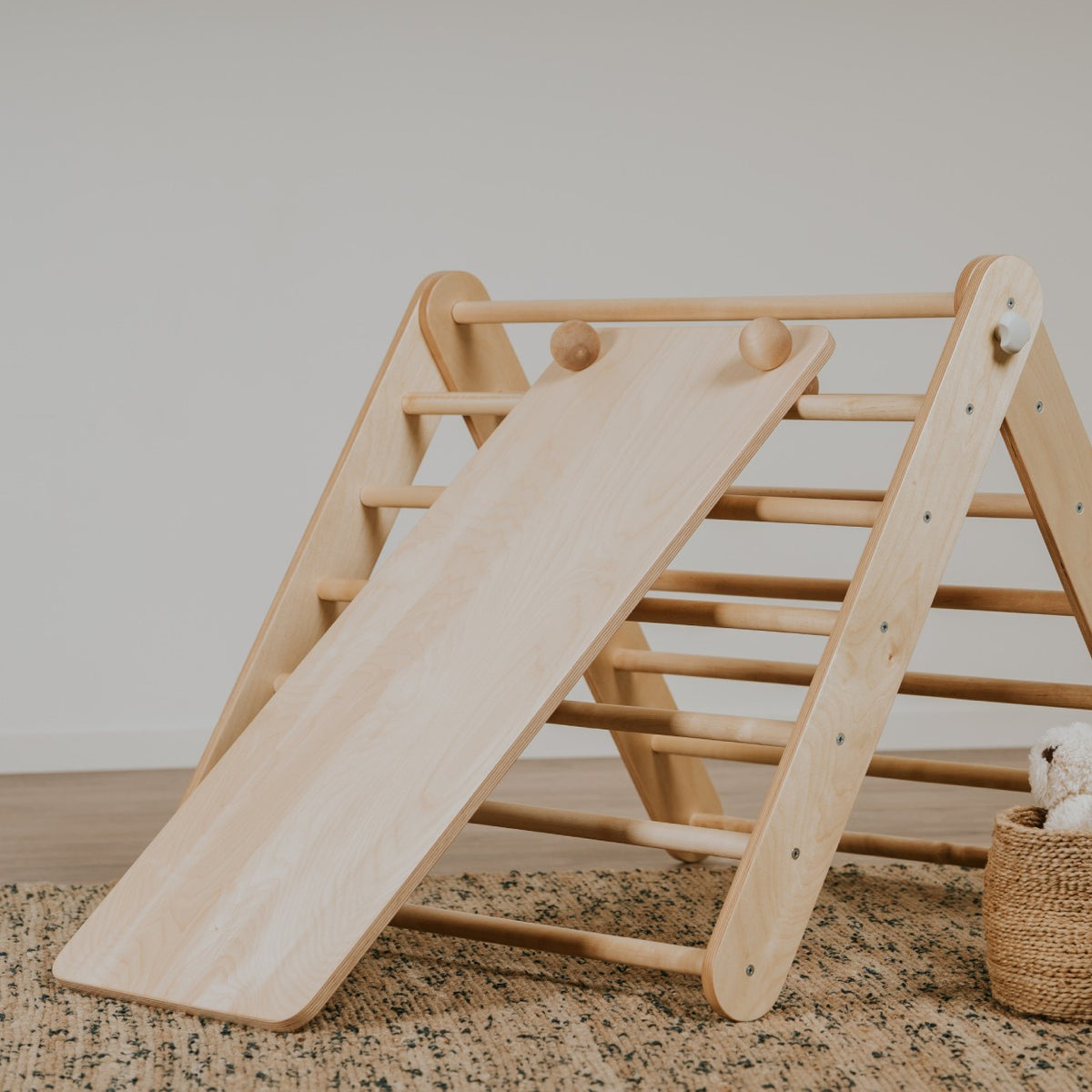 Rampe für leg&go Pikler Dreieck & Sprossenwand – Rutschbrett und Kletterrampe – Produktbild 1