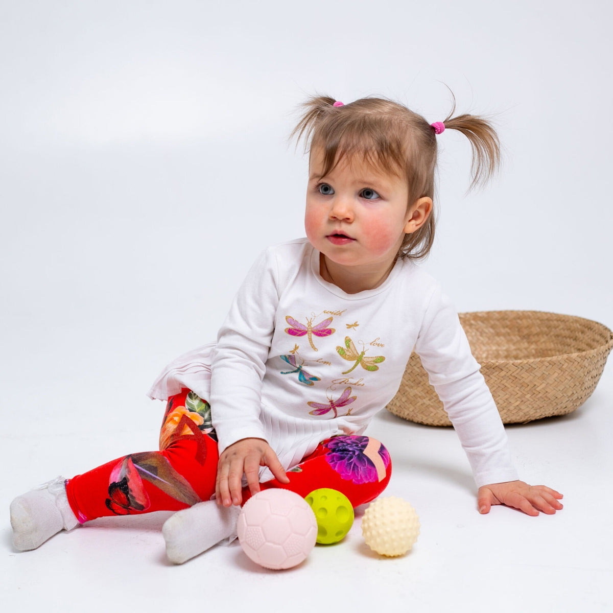 Gerardo’s Toys Sensorikbälle Set 7-teilig – Baby Motorikbälle & Noppenbälle ab Geburt – Produktbild 3