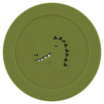 Silikon-Snackbox Mr. Dino mit Deckel – Baby Snackbehälter aus lebensmittelechtem Silikon – Produktbild 1