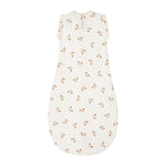 Baby Swaddle and Sleeping Bag 0.5 TOG – Beige / White