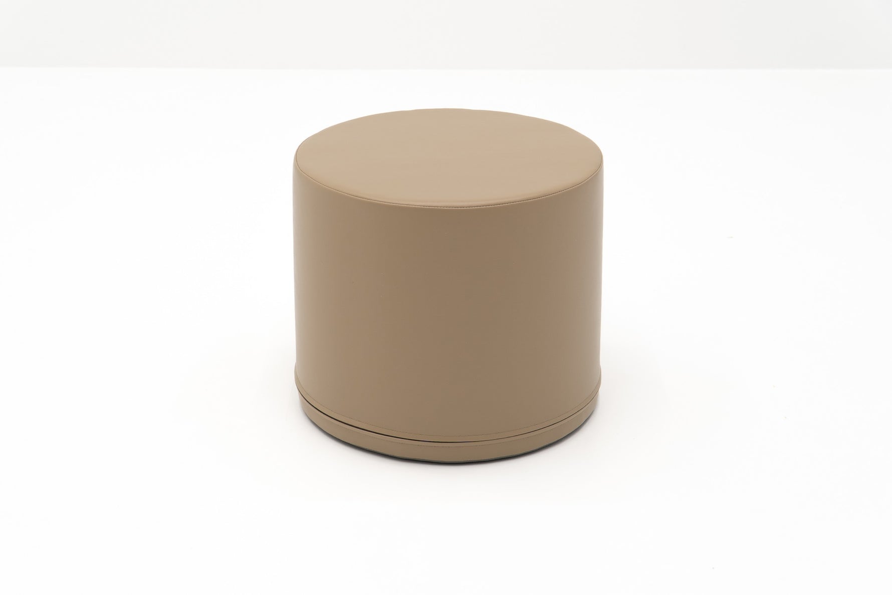 Small Play Pouf Cylinder - Beige