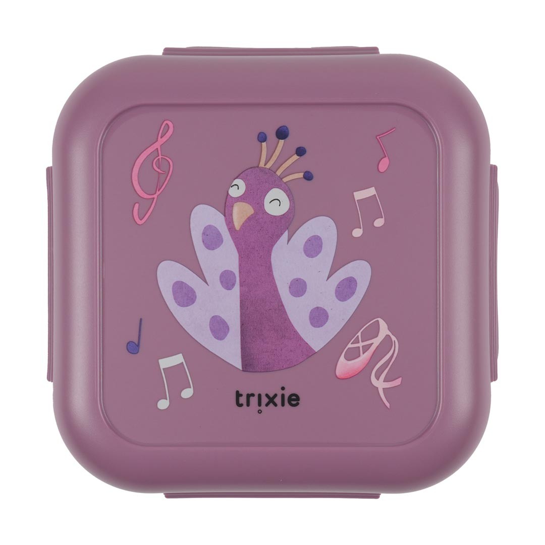 Snackbox mit Clips – Ballerina Mrs. Peacock – Produktbild 2