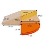 Softplay-Bausteine Lumo – Orange – Produktbild 2