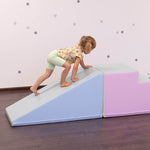 IGLU Soft Play Step and Slide Set - Pastel