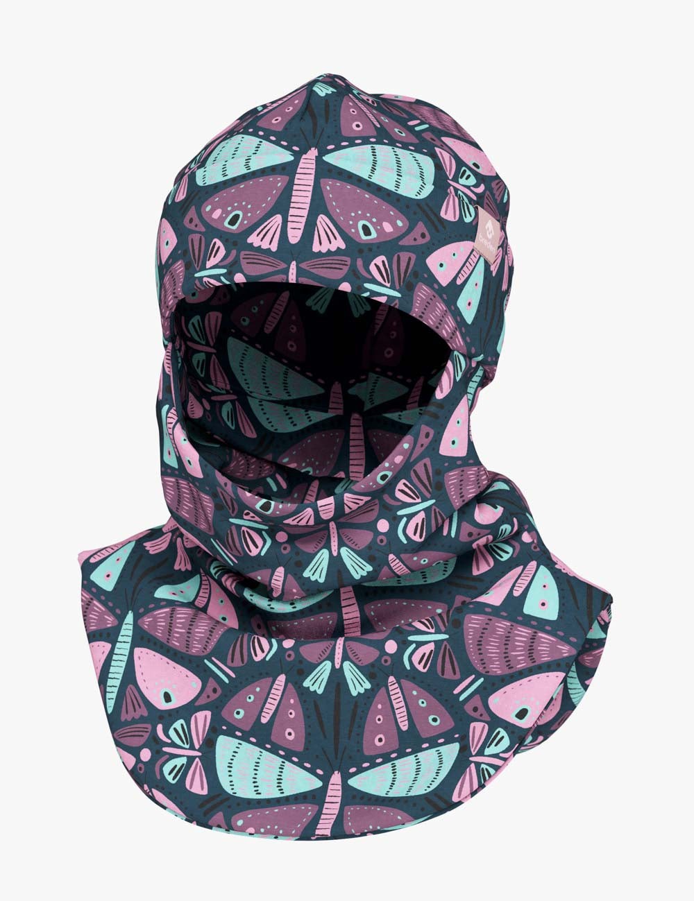 Kinder-Balaclava für Frühling und Herbst BREDEN – Schmetterlinge – Produktbild 3