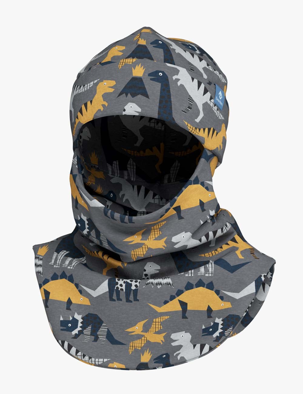 Kinder-Balaclava für Frühling und Herbst BREDEN – Dinosaurier – Produktbild 3