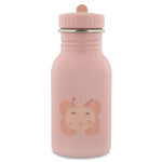 Edelstahl-Trinkflasche Mrs. Butterfly 350 ml – auslaufsichere Kinderflasche ab 3 Jahren – Produktbild 1